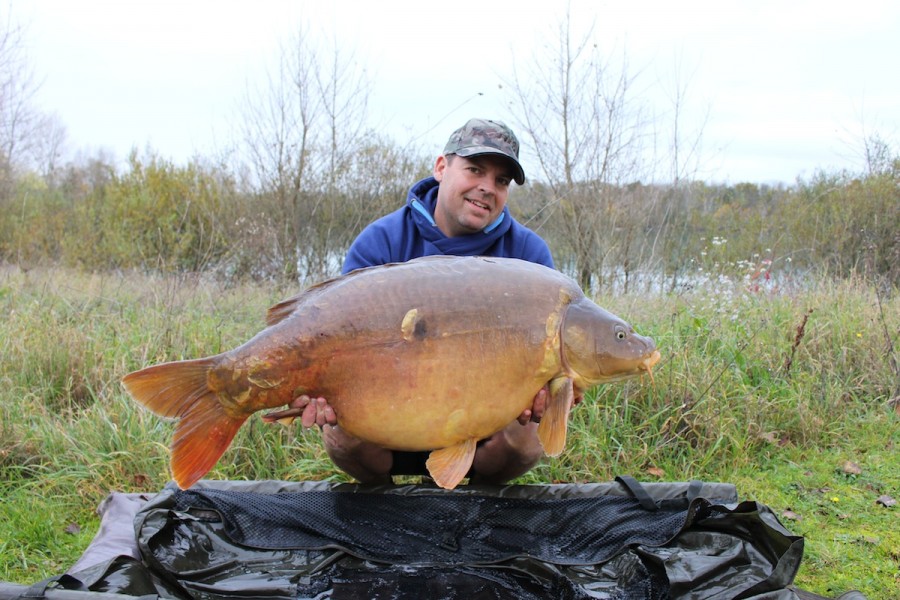 Buzz, 46lb 8oz, Stock Pond, 8.11.14