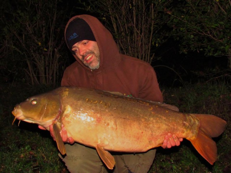 Craig with a 27.00lb Mirror