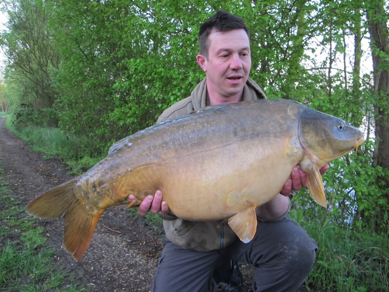 Adrian Whitney, 36lb, The Stink, 25.4.15