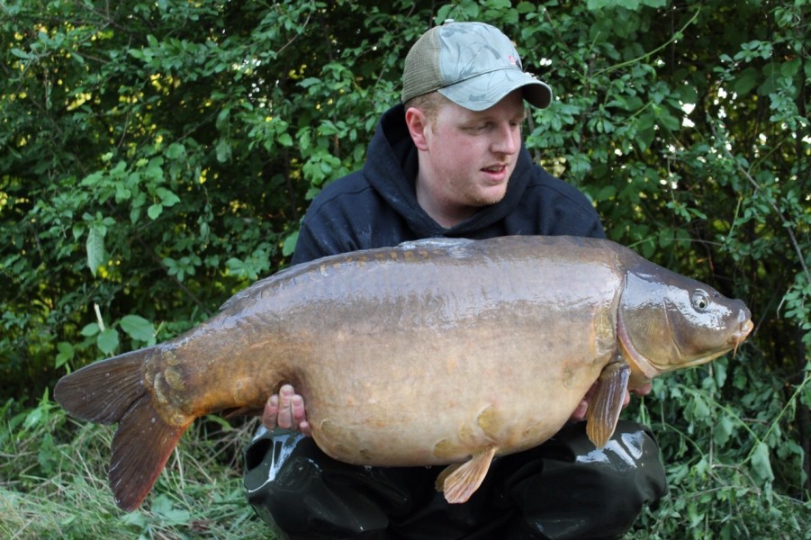 The Devil Fish 42lb Tree line 23.5.15