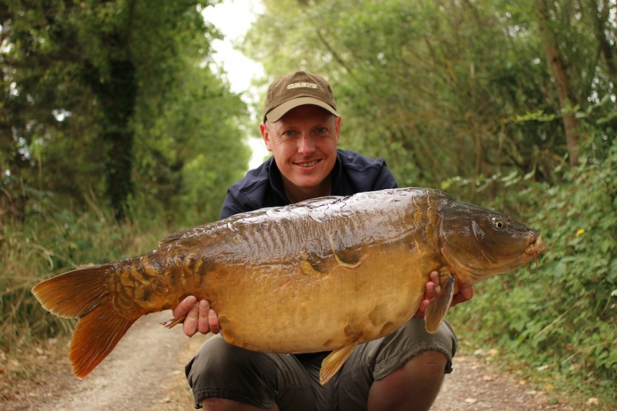 Ed Betteridge, 34lb, Alamo, 11.7.15