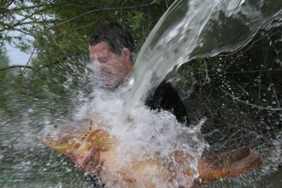 If your going to get wet you might as well go swimming