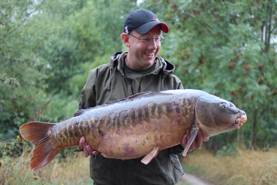 Jeff Maskell, 43lb 14oz, The Stink, 22.8.15