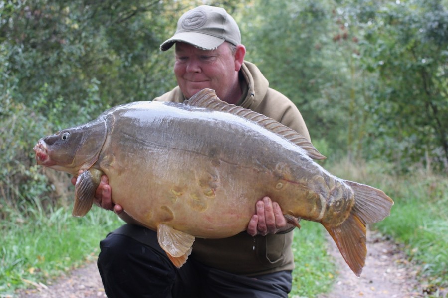Billy The Golfer, 42lb 8oz, The Alamo, 10.10.15