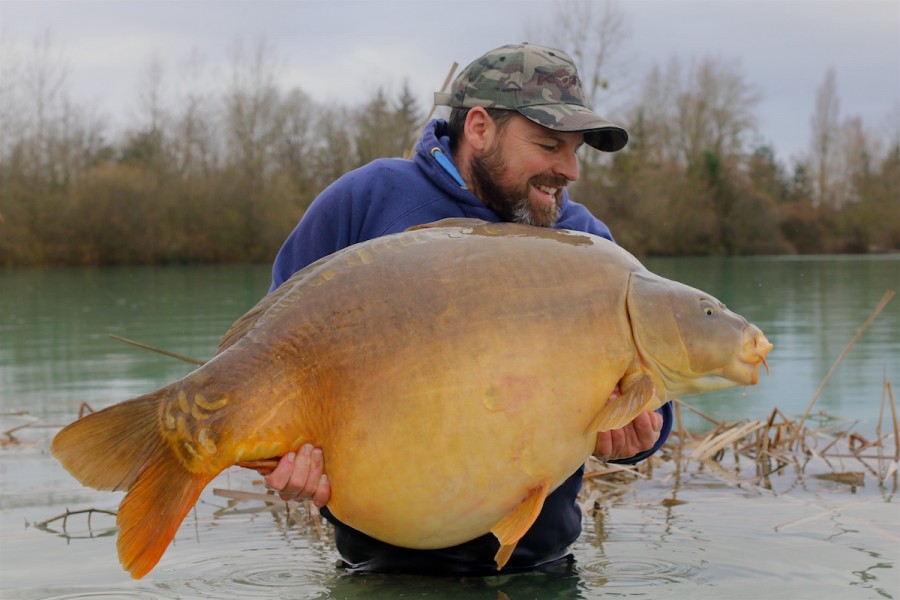 Buzz with The 43 at 66lb 8oz from Alcatraz in February 2016