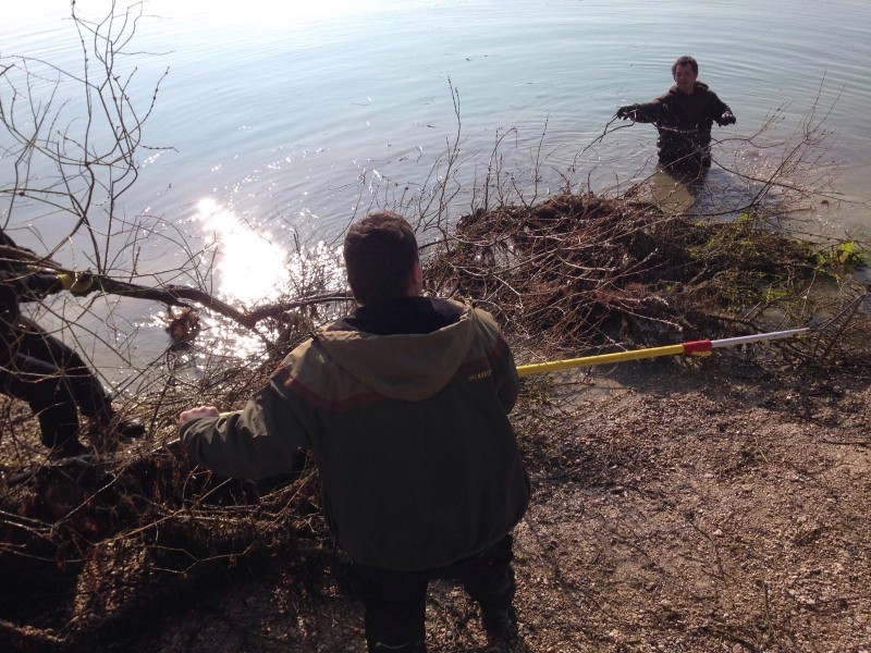 weed and snags being removed out of Oblivion