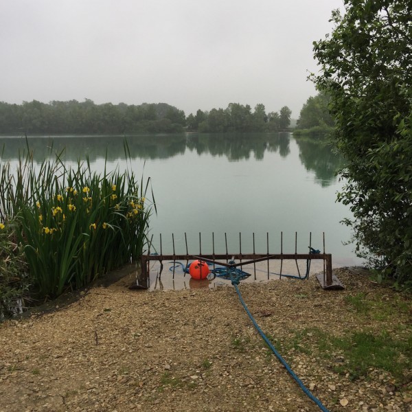 The Gigantica weed rake ready in Stock pond