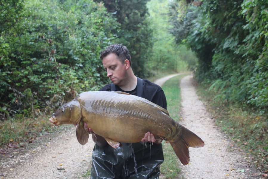 Gary Pallen, 38lb, Bob's Beach, 10.9.16