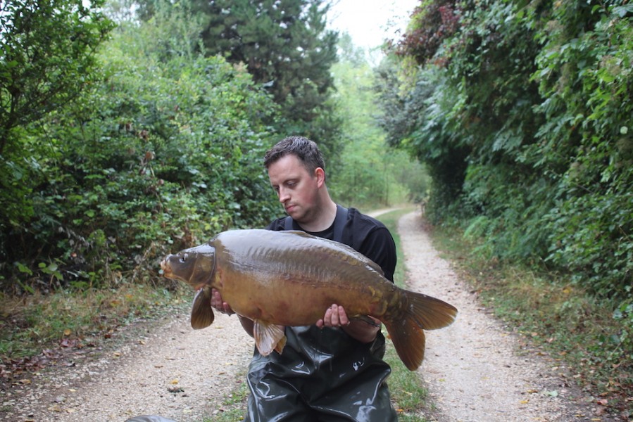 Gary with a 28lb mirror
