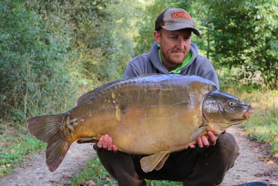 Stuart Atkins, 43lb 10oz, The Alamo, 17.9.16