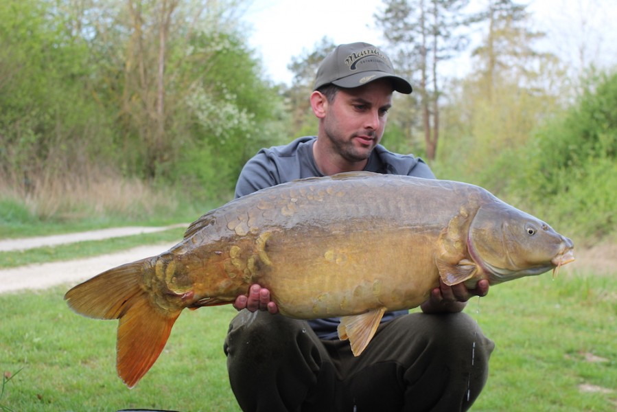 Roy Prodger with Pixles at 35lb from Alcatraz 15.4.17