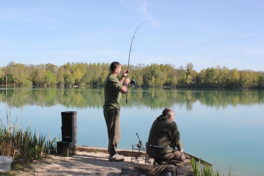 Early morning is the most productive period on the Main Lake at the moment