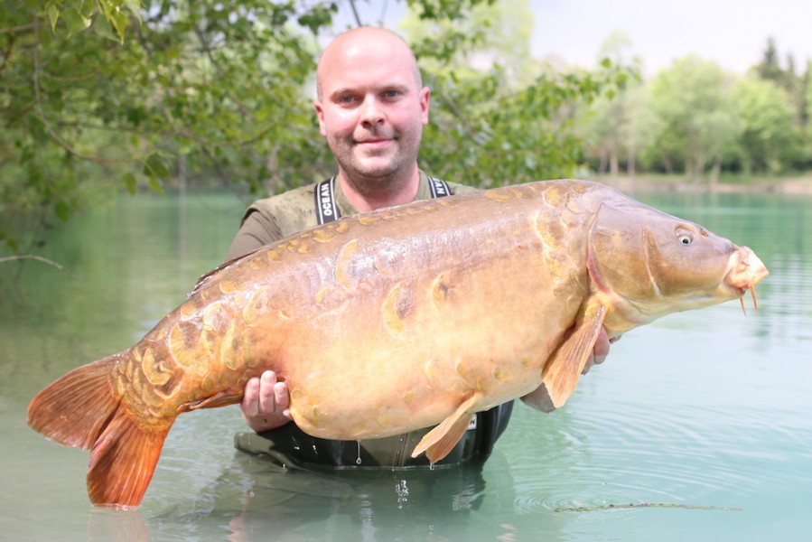 Lars Nielsen, 45lb 4oz, Bob's Beach, 29.4.17