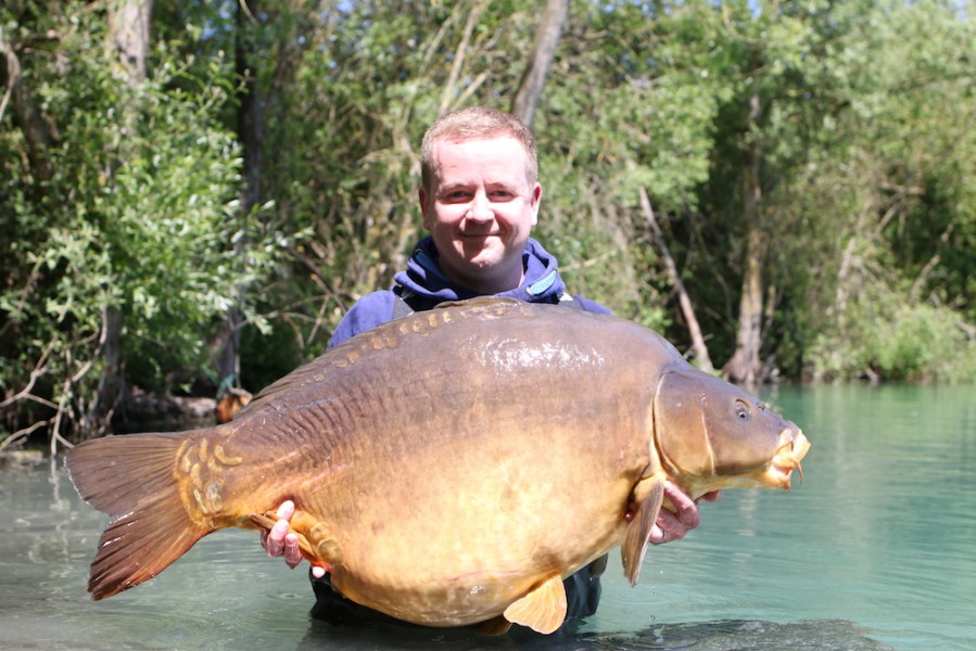 Justin Dabrowski, 64lb 8oz, Bob's Beach, 20.05.17