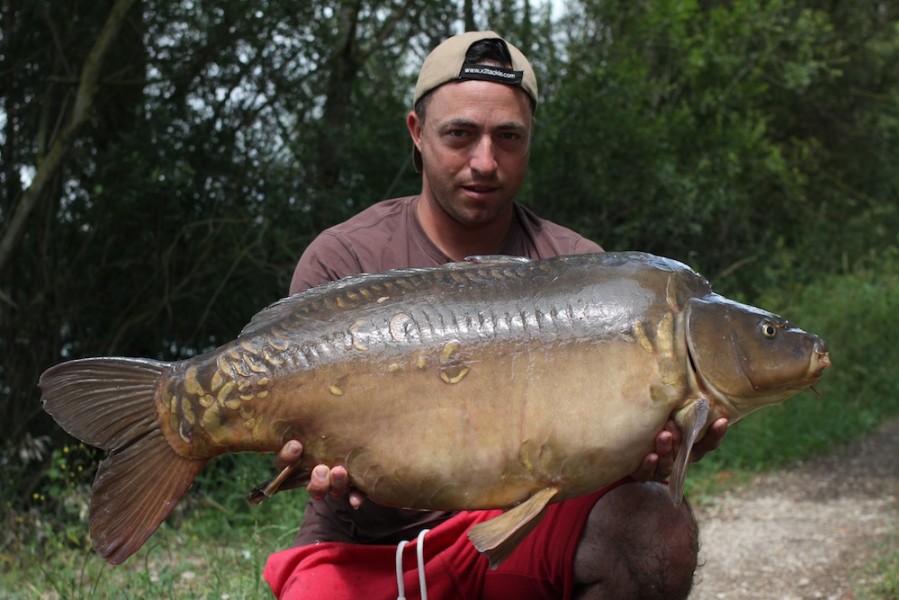 Paul Carpenter, 39lb 4oz, The Alamo, 24.6.17