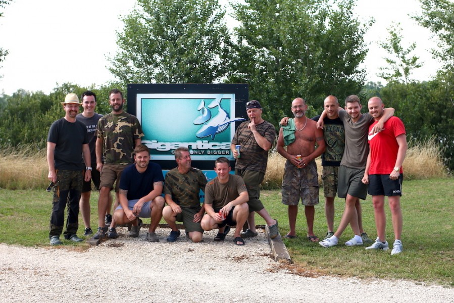 What a Great bunch of lads we had at Gigantica this week.