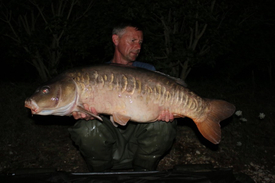 Russel Smith, 41lb 12oz, Bob's Beach, 22.7.17