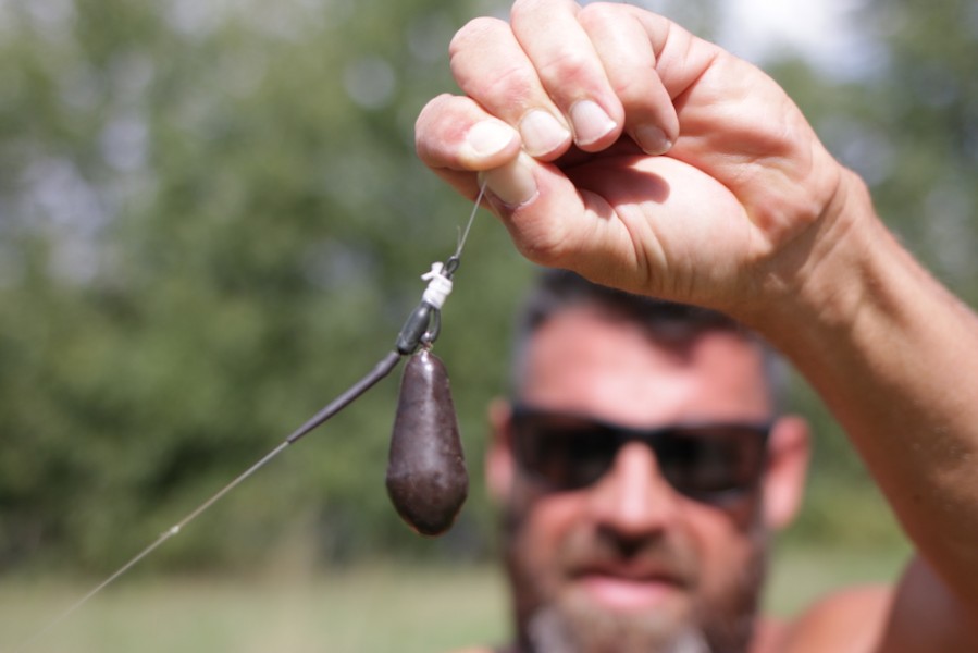 Ditch the tail rubber and just use PVA tape to secure the lead when fishing zigs.