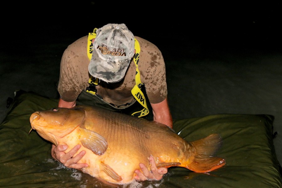 Dave taking the strain with his new PB