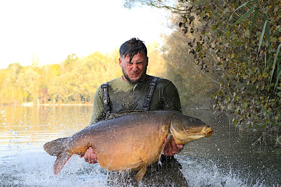 Yet another PB, "Del Boy" gets a soaking