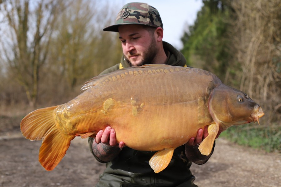 Luke Cornelius, 35lb 8oz, Co's Point, 24.3.18