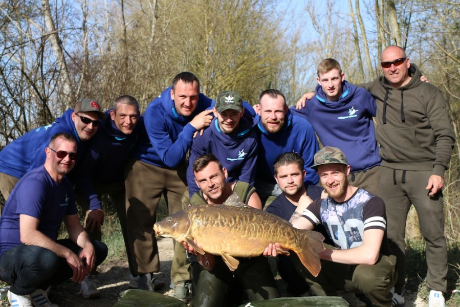 What better way to end a brilliant week. Well done lads.