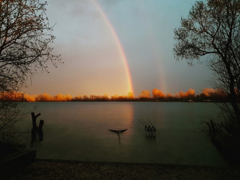 Another stunning sunset over the Main Lake