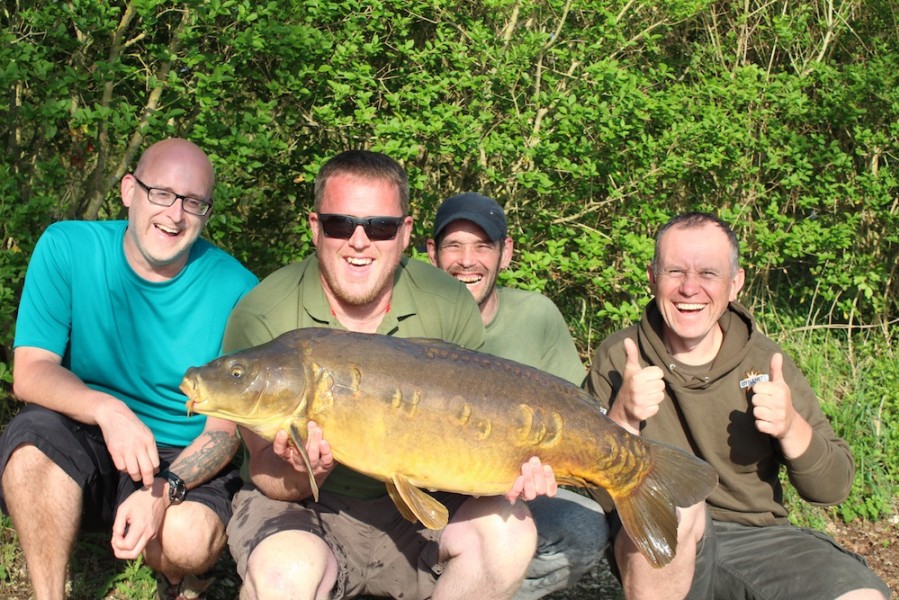Danny Wallace, 31lb 8oz, Bob's Beach, 21.04.18