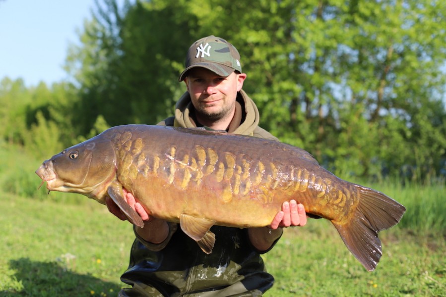 Steve Willis, 32lb, Stock Pond, 28.4.18