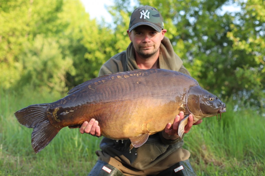Steve Willis, 33lb, Stock Pond, 28.4.18