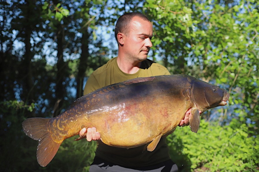 Richard Day, 40lb 8oz, Bob's Beach, 5.5.18