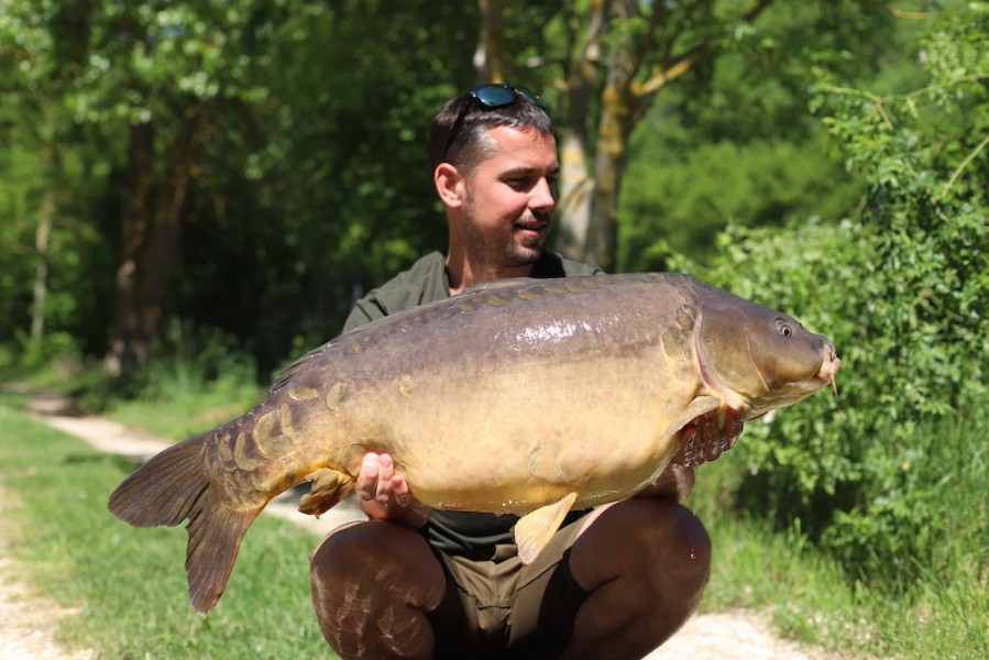 Russel Pemberton, 42lb 8oz, The Stink, 5.5.18