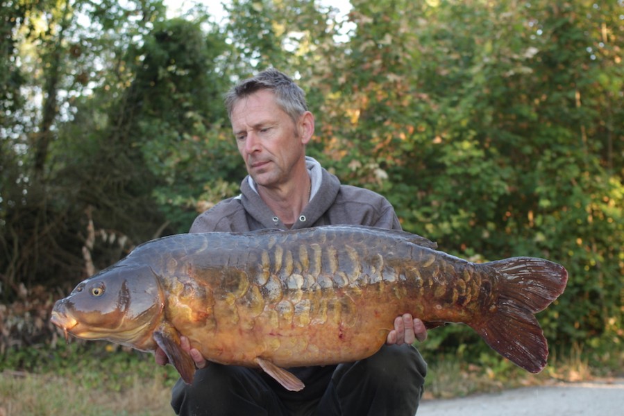 Russell Smith, 34lb 8oz, Co's Point, 11.8.18