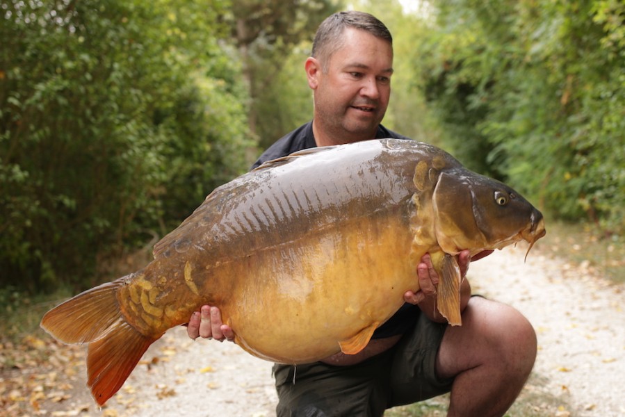 Wez Rowley, 48lb 12oz, Bob's Beach, 15.9.18