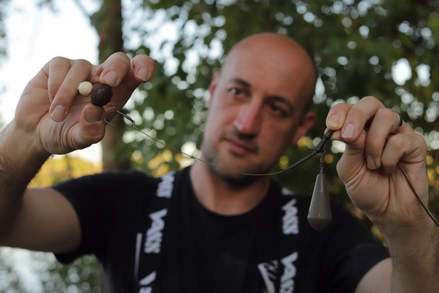 Running Leads with a Snowman Hookbait did the trick for Gino.