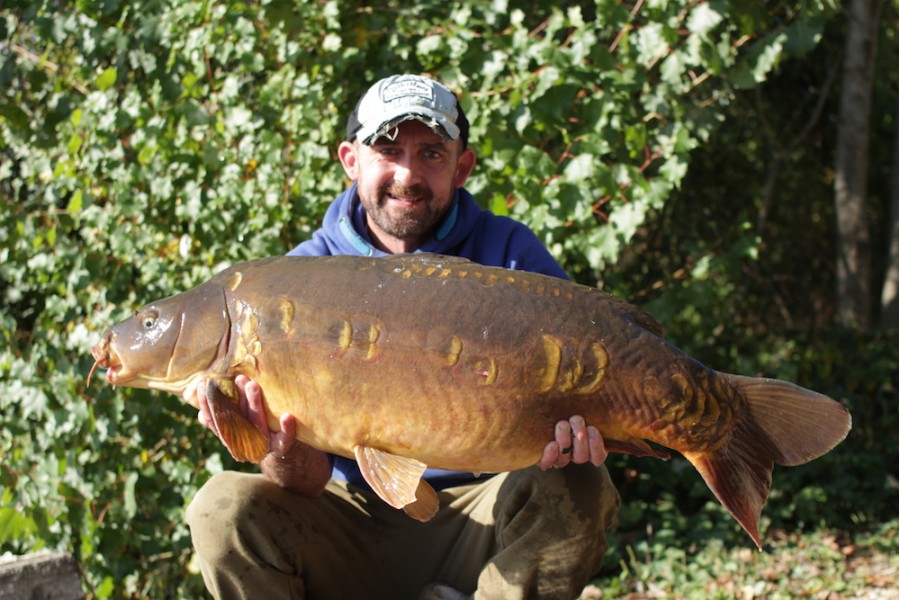 Chris Clark, 38lb 8oz, Co's Point, 29.9.18