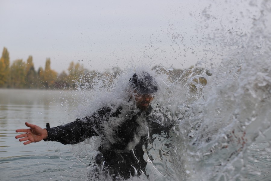 You defiantly get a soaking when you catch her.