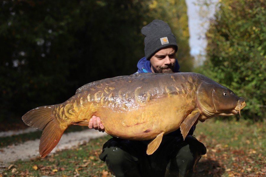 Morten Petersen, 50lb12oz, Bob's Beach, 20.10.18