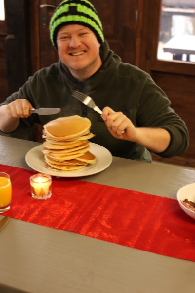 The breakfast of champions!