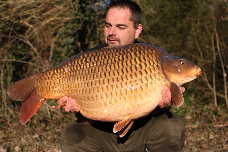Simon Irons with La Boheme at 39lb 12oz from Co's Point