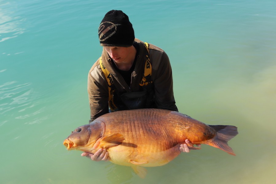 Danny cradling the Superbeast! One of the finest in Europe.