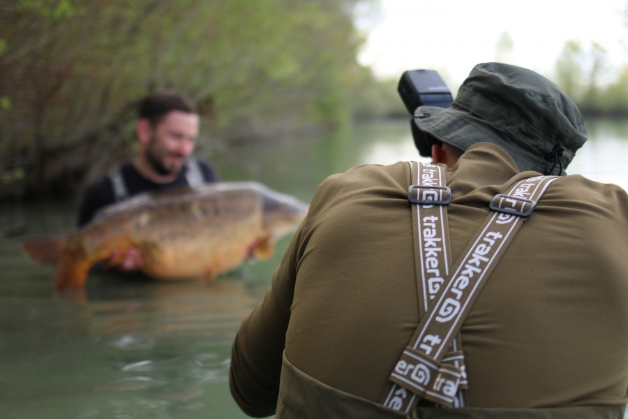 The Korda Koach on the buttons