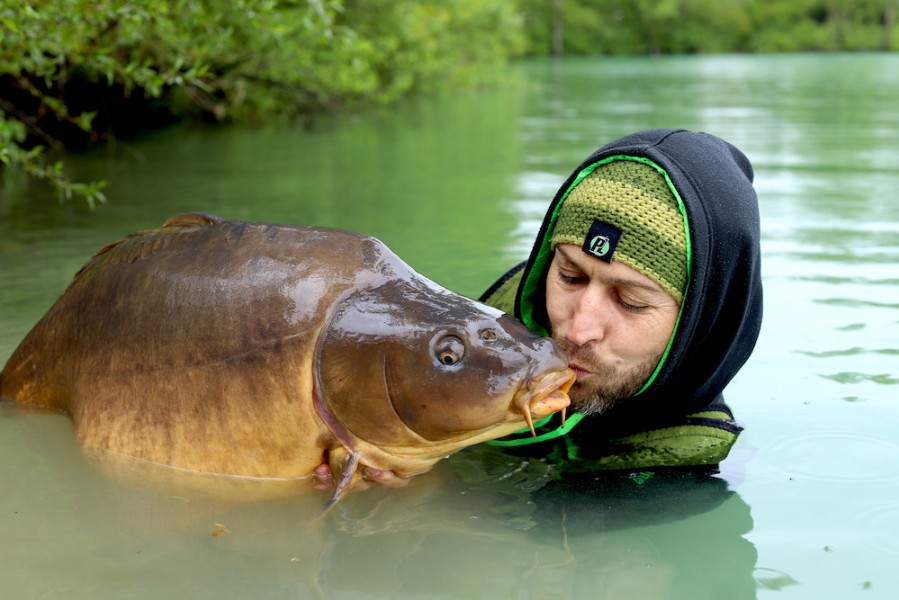 The waders weren't much use for Marcel!