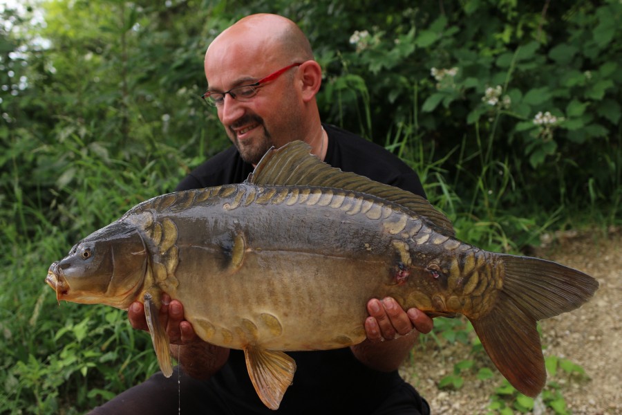 Tom Ryman with Half Moonscale at 24lb from Bob's Beach 15.06.2019