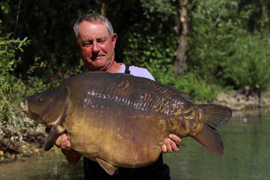 John Allan with Digit's at 50lb 12oz Baxters hole, 29.06.2019