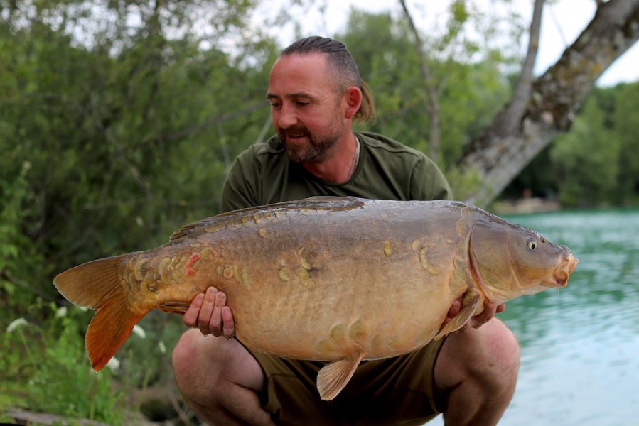 Chris Clarke, 38lb 8oz, Co's Point, 6.7.19