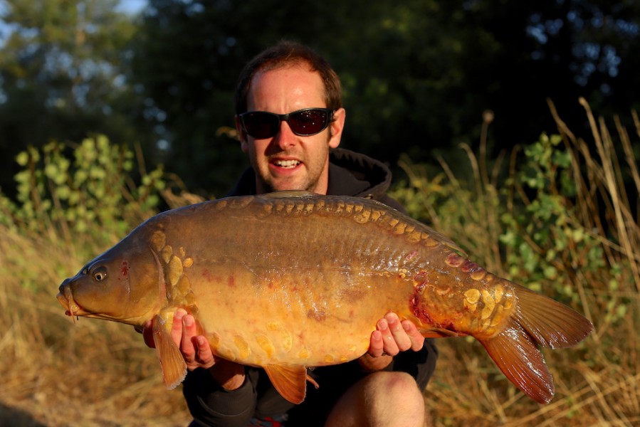 Tom Collingwood, 23lb 8oz, Stock Pond, 13.7.19