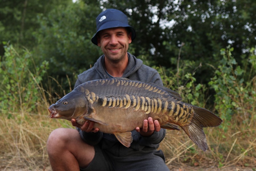 Sam Smith, 17lb 8oz, Stock Pond, 27.07.19