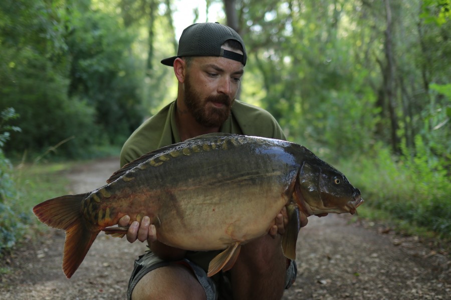 Deacon Olley with James at 29lb from Big Southerly 03.08.2019