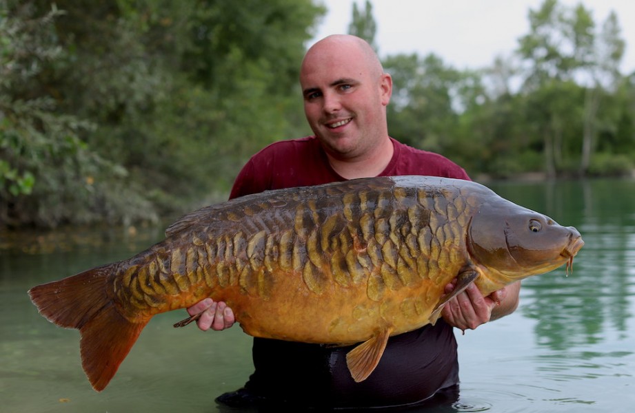 Gaz Henderson, 53lb 8oz, Bob's Beach, 31.8.19
